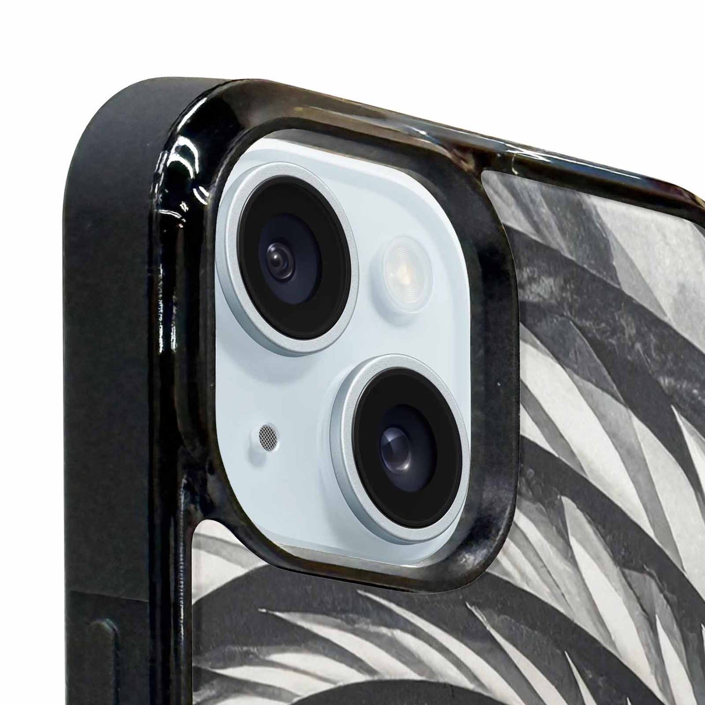 iPhone 15 Plus Case — Hypnotic Spiral Optical Illusion Motif High, Custom Made Phone Cover