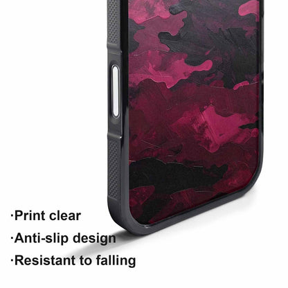 iPhone 17 Pro Max Case — Seamless Repeating Pattern Of Camo, Custom Phone Case