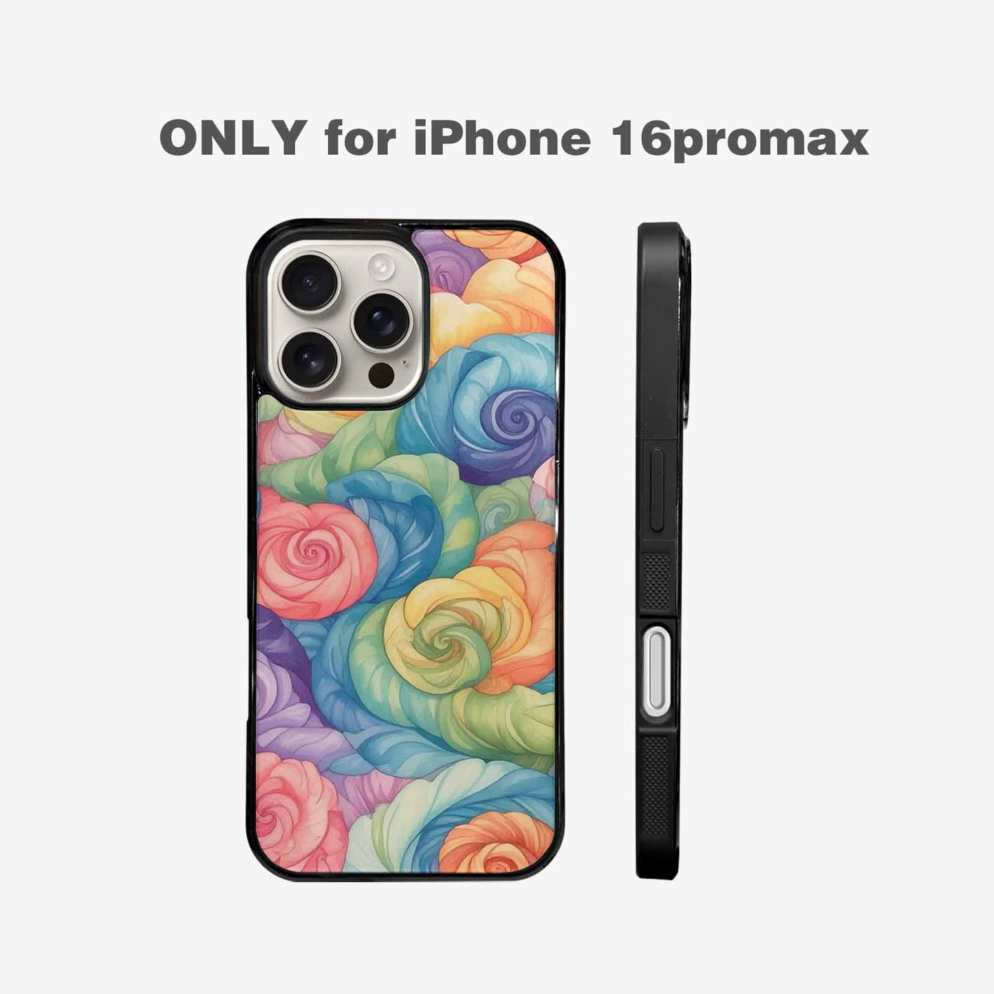 iPhone 16 Pro Max Case — Tie Dye Swirls Tie Dye Swirls, Original Design Phone Case