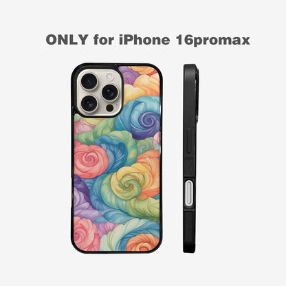iPhone 16 Pro Max Case — Tie Dye Swirls Tie Dye Swirls, Original Design Phone Case