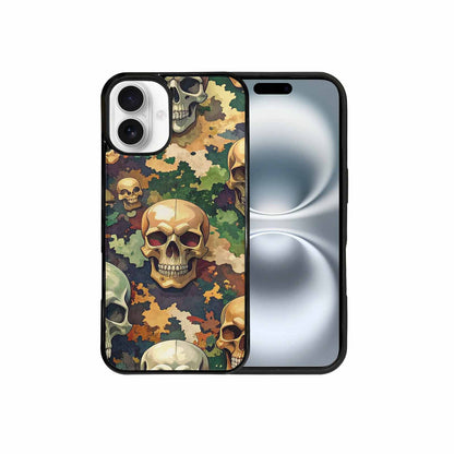 iPhone 16 Plus Case — Skulls Camoskulls Pattern Hu A0j, Original Design Phone Case