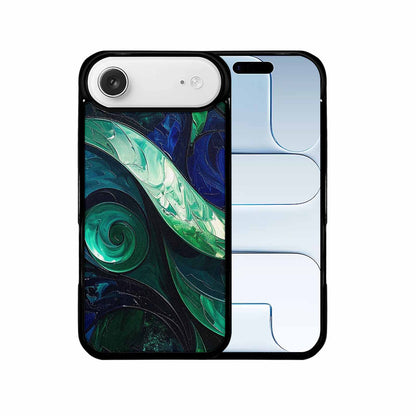 iPhone 17 Air Case — Seamless Tileable Pattern Of Overlapping Tie, Custom Art Phone Cover
