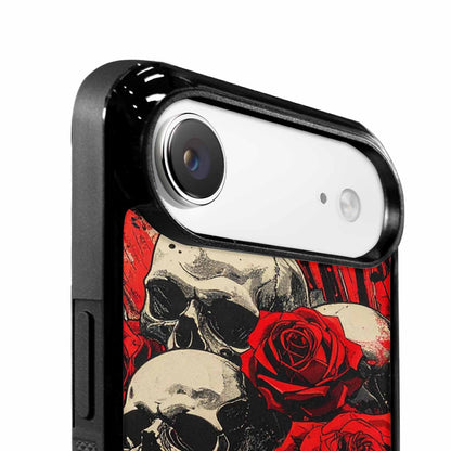 iPhone 17 Air Case — Skull Dark Art Gothic Print Gothic, Unique Phone Case Design