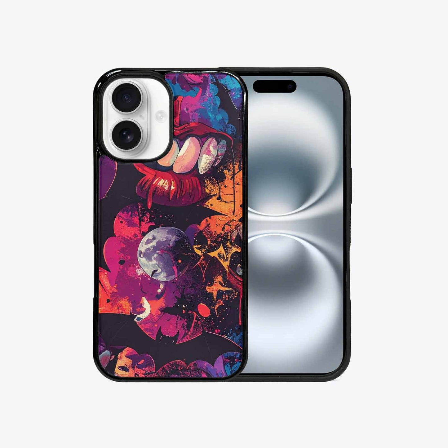 iPhone 16 Case — Vampire Fangs Bats Vampire Fangs And, Custom Designed Case Cover