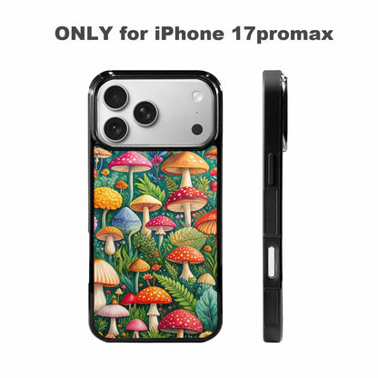 iPhone 17 Pro Max Case — Mushrooms Botanicalmushrooms P Hh6 Floral, Custom Printed Phone Case