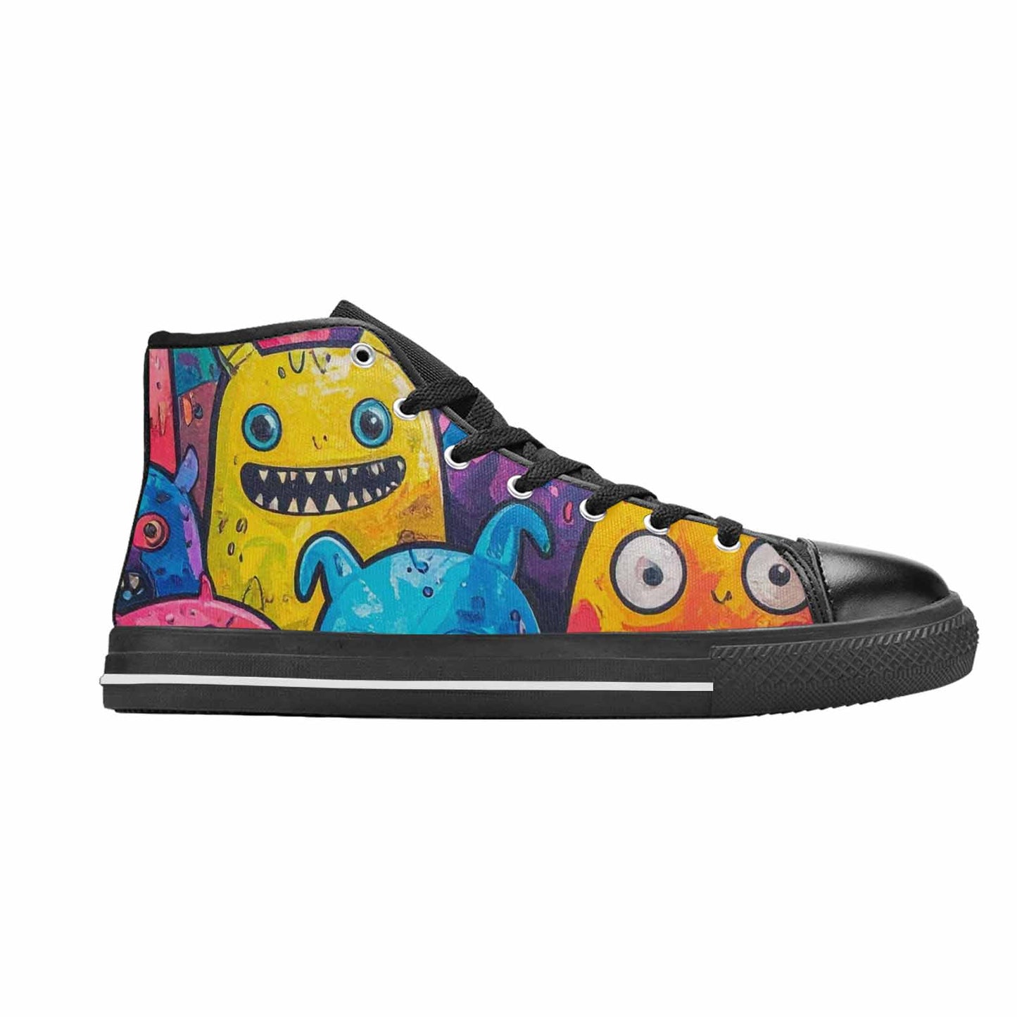 MEN'S Goofy Cartoon Monster High Top Canvas Aesthetic Shoes