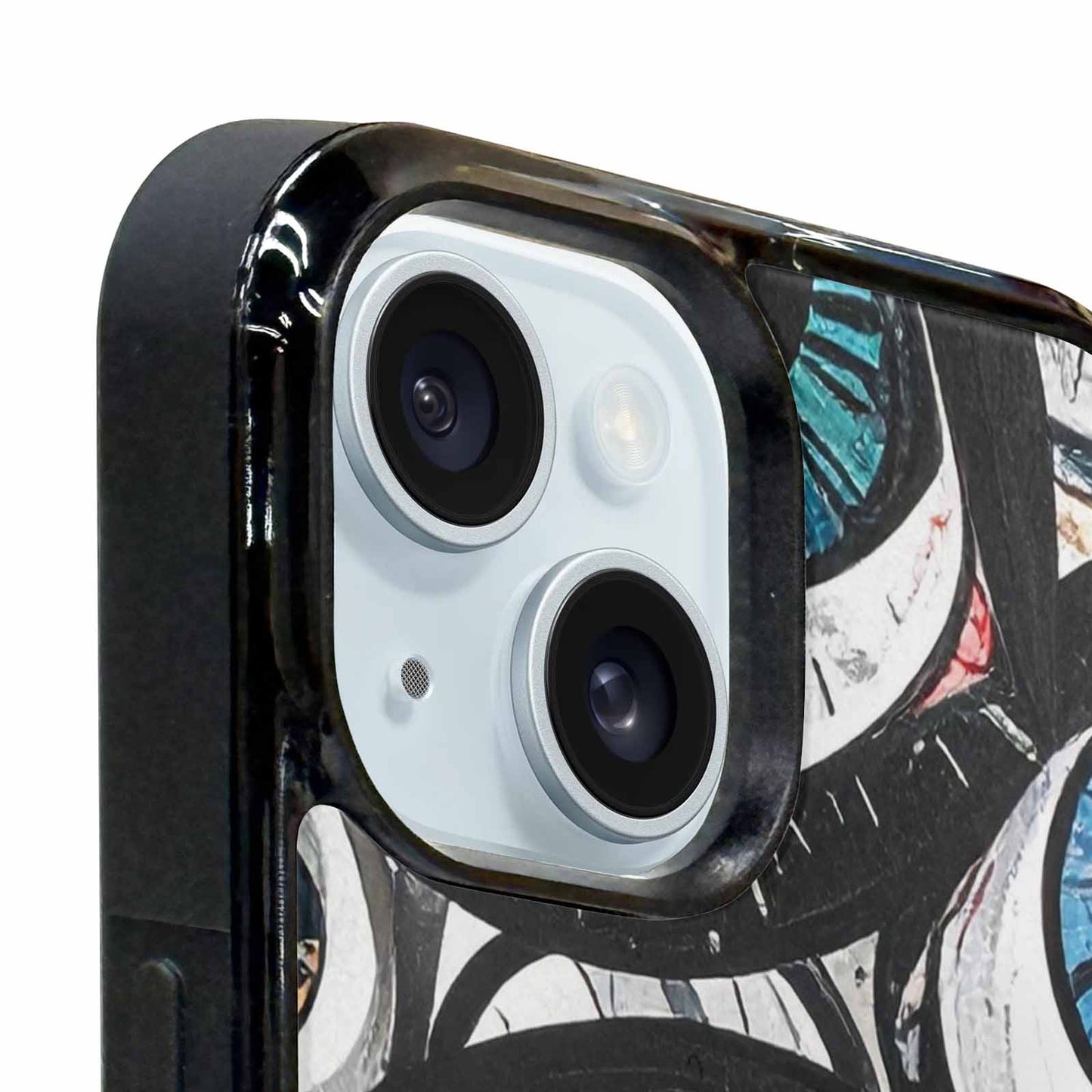iPhone 15 Plus Case — Googly Cartoon Eyeballs, Original Design Phone Case