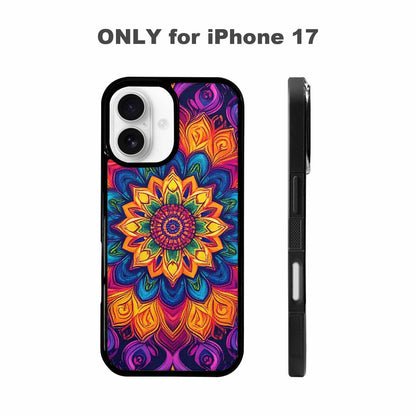 iPhone 17 Case — Tie Dye Mandala Art Tie Dye, Custom Designed Case Cover