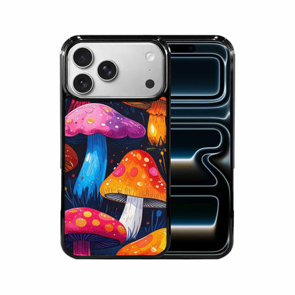 iPhone 17 Pro Max Case — Vivid Winter Mushroom Cartoon Cute, Custom Printed Phone Case