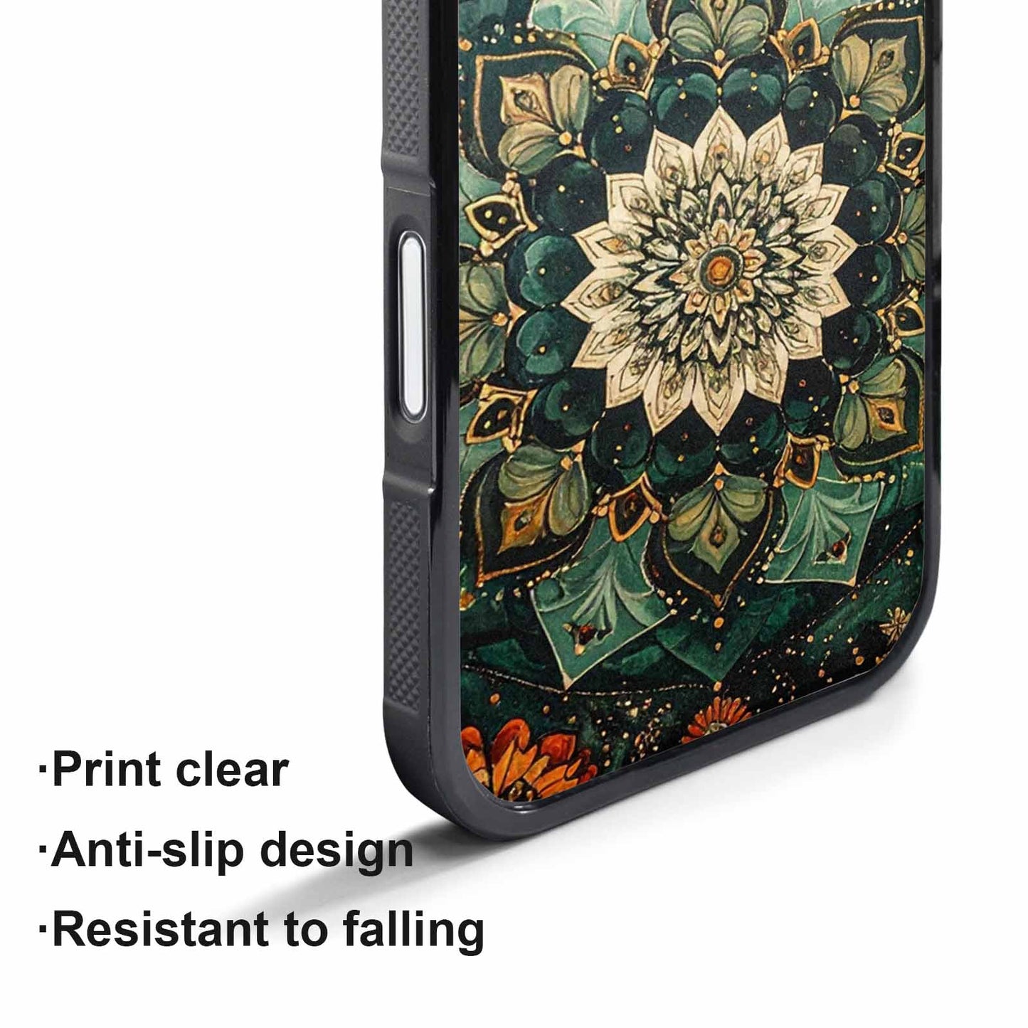 iPhone 17 Air Case — Small Mandala Pattern Randomly Varying Floral, Custom Art Phone Cover