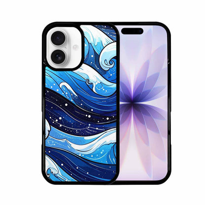 iPhone 17 Case — Glossy Winter Wave Cartoon Cute, Custom Made Phone Cover