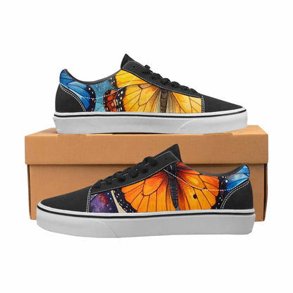 WOMEN'S Butterfly Wing Canvas Lace-Up Dark Academia Custom Shoes