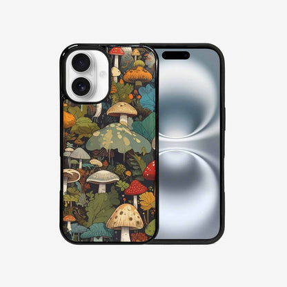 iPhone 16 Case — Mushrooms Camomushrooms Patter Bki Personalized Phone, Original Design Phone Case