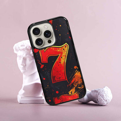 iPhone 16 Pro Case — Dice And Casino Pattern Seamless Repeat, Custom Designed Case Cover