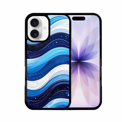 iPhone 17 Case — Glossy Winter Wave Cartoon Cute, Custom Print Case Cover