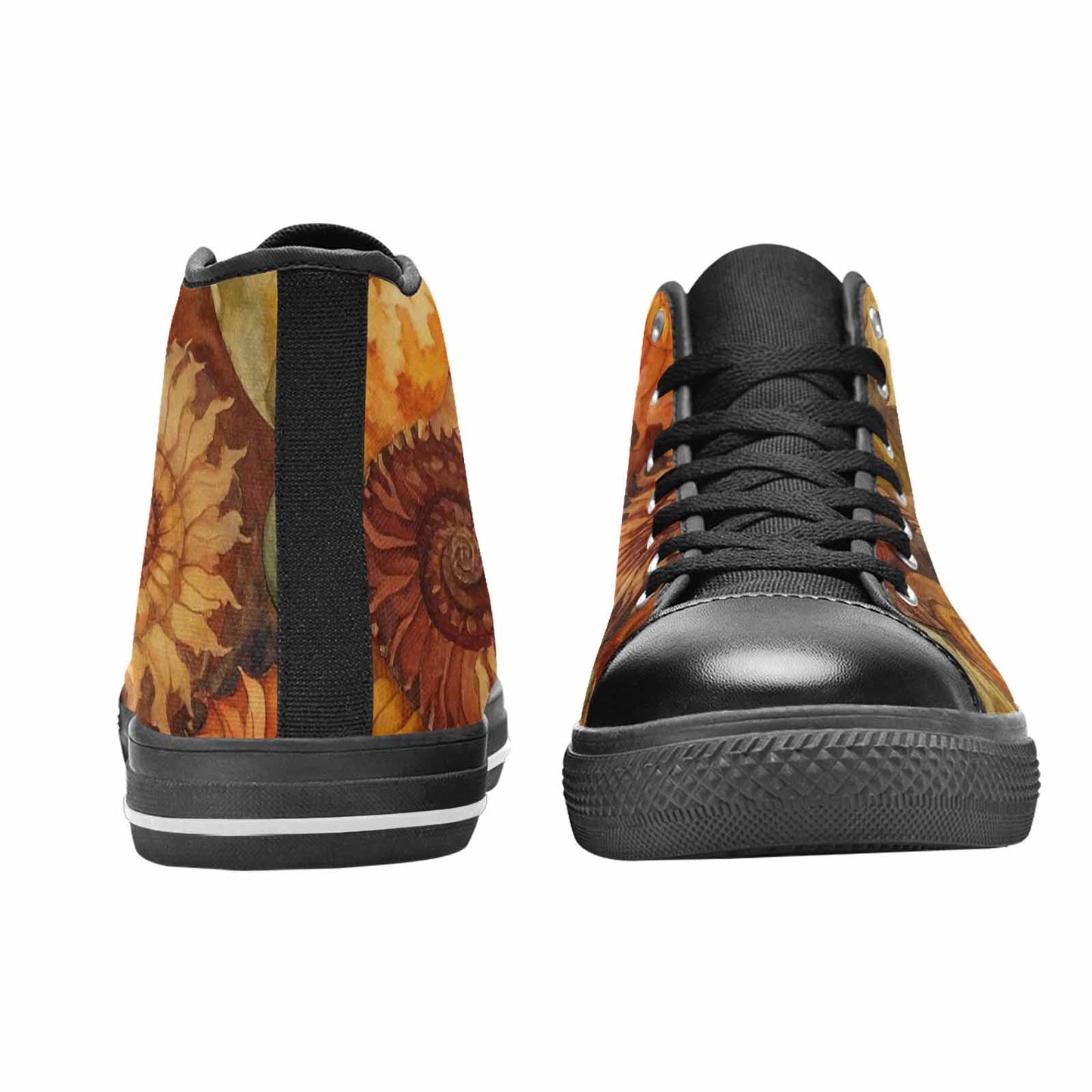 WOMEN'S Tie Dye - High Top Canvas Vivid Custom Sneakers