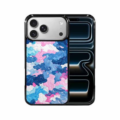 iPhone 17 Pro Max Case — Vivid Camo Transgender Camo, Custom Designed Case Cover