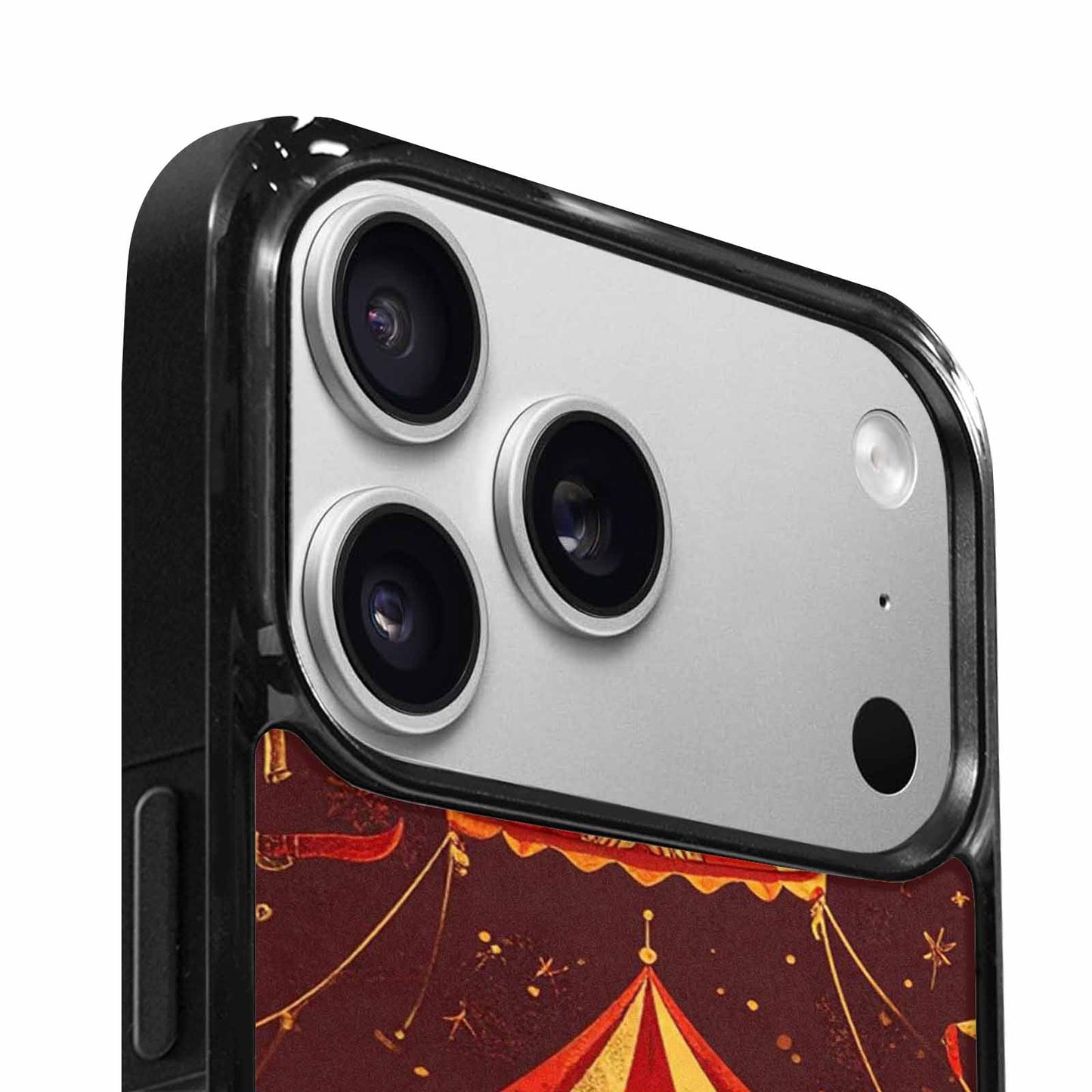 iPhone 17 Pro Max Case — Vintage Circus Art Pattern Retro Vintage, Custom Phone Case