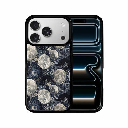 iPhone 17 Pro Case — Wolves Everywhere Collage Overlap Small Original, Customized Protective Case