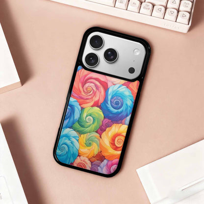 iPhone 17 Pro Case — Tie Dye Swirls Tie Dye Tie, Original Design Phone Case