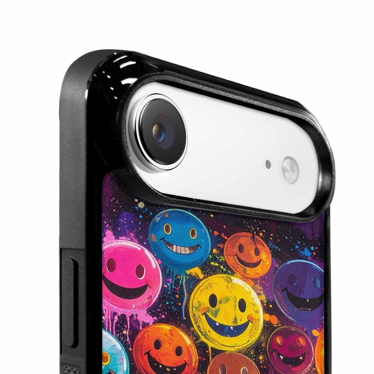 iPhone 17 Air Case — Smiley Faces Glow Smiley Faces Original, Custom Designed Case Cover