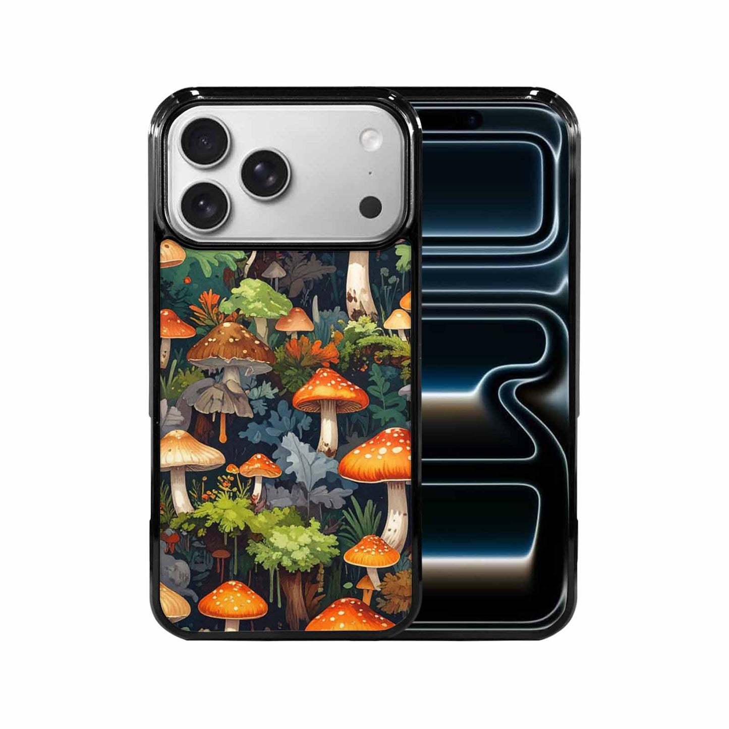 iPhone 17 Pro Max Case — Mushrooms Camomushrooms Patter It3 Camo, Personalized Phone Case