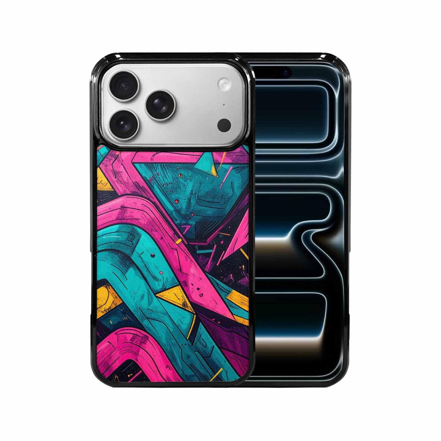 iPhone 17 Pro Max Case — Seamless Tileable Pattern Of Original Art, Original Design Phone Case