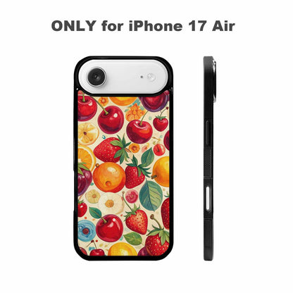 iPhone 17 Air Case — Small Cherry And Fruit Print Original, Customized Protective Case
