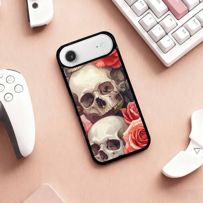 iPhone 17 Air Case — Seamless Tileable Pattern Of Overlapping Gothic, Custom Made Phone Cover