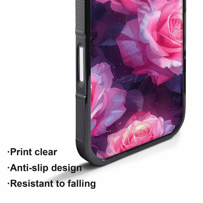 iPhone 17 Pro Max Case — Watercolor Marble Rose Watercolor Abstract, Custom Made Phone Cover