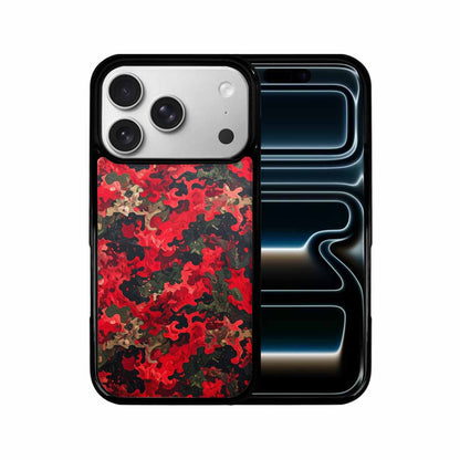 iPhone 17 Pro Case — Small Military Camouflage Blotch Pattern Camo, Custom Print Case Cover