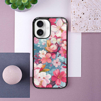 iPhone 16 Case — Cherry Blossom Branch Cherry Blossom Branches, Unique Phone Case Design