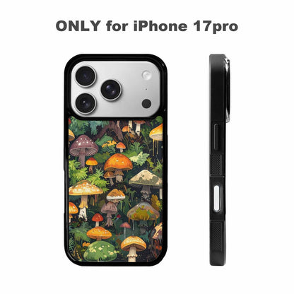 iPhone 17 Pro Case — Mushrooms Camomushrooms Patter Kfe Camo, Custom Printed Phone Case