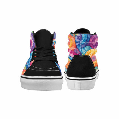 MEN'S Tie High Top Canvas Cottagecore Sneakers