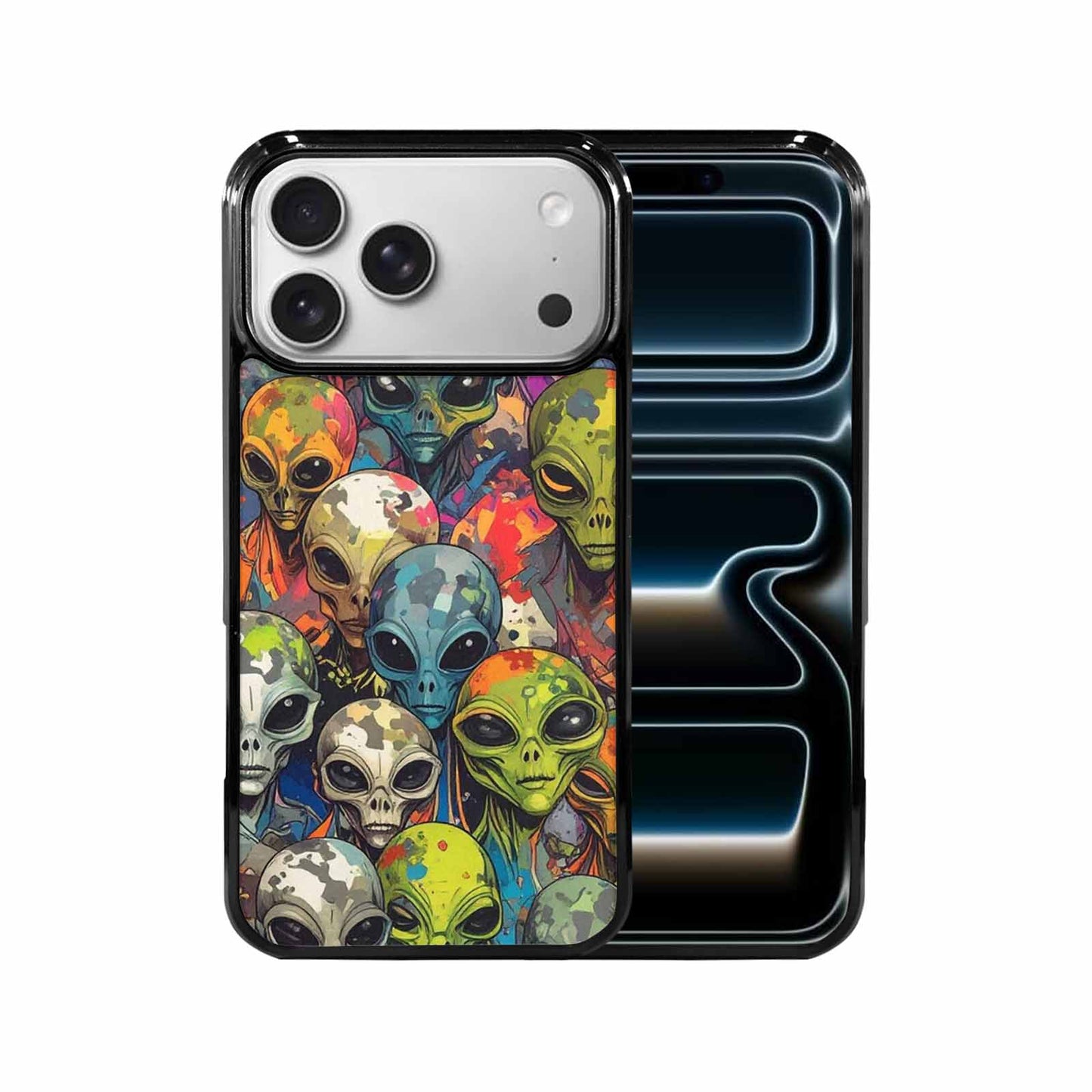iPhone 17 Pro Max Case — Aliens Camo Aliens Alien Scifi, Original Design Phone Case