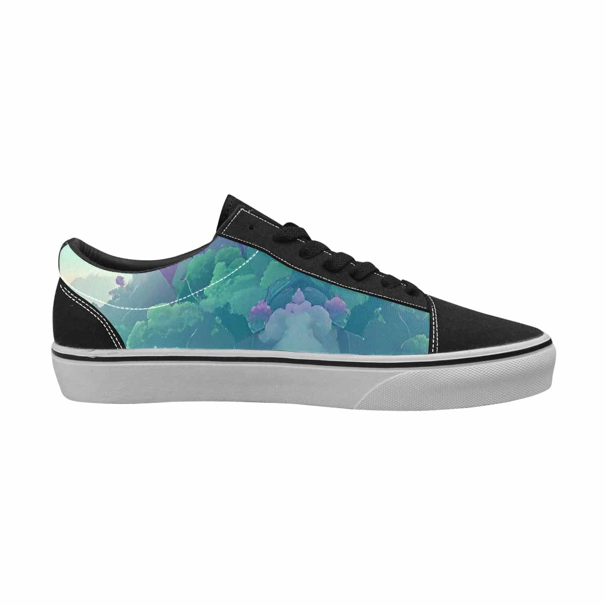 WOMEN'S Surrealist Dreamscape Canvas Lace-Up Y2K Shoes