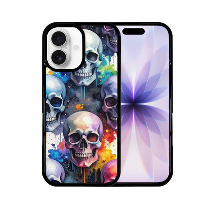iPhone 17 Case — Skull Dark Art Gothic Print Gothic, Custom Printed Phone Case