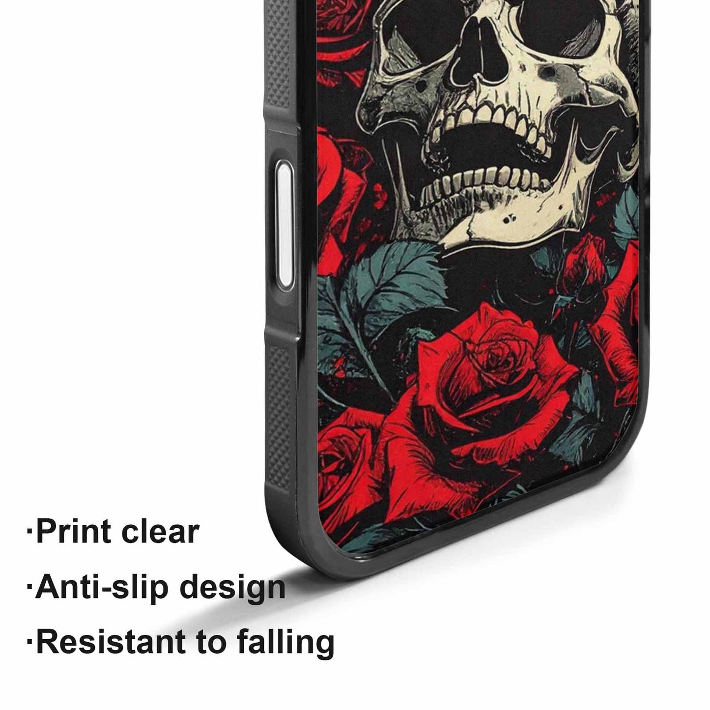 iPhone 17 Case — Skull Dark Art Gothic Print Gothic, Customized Protective Case