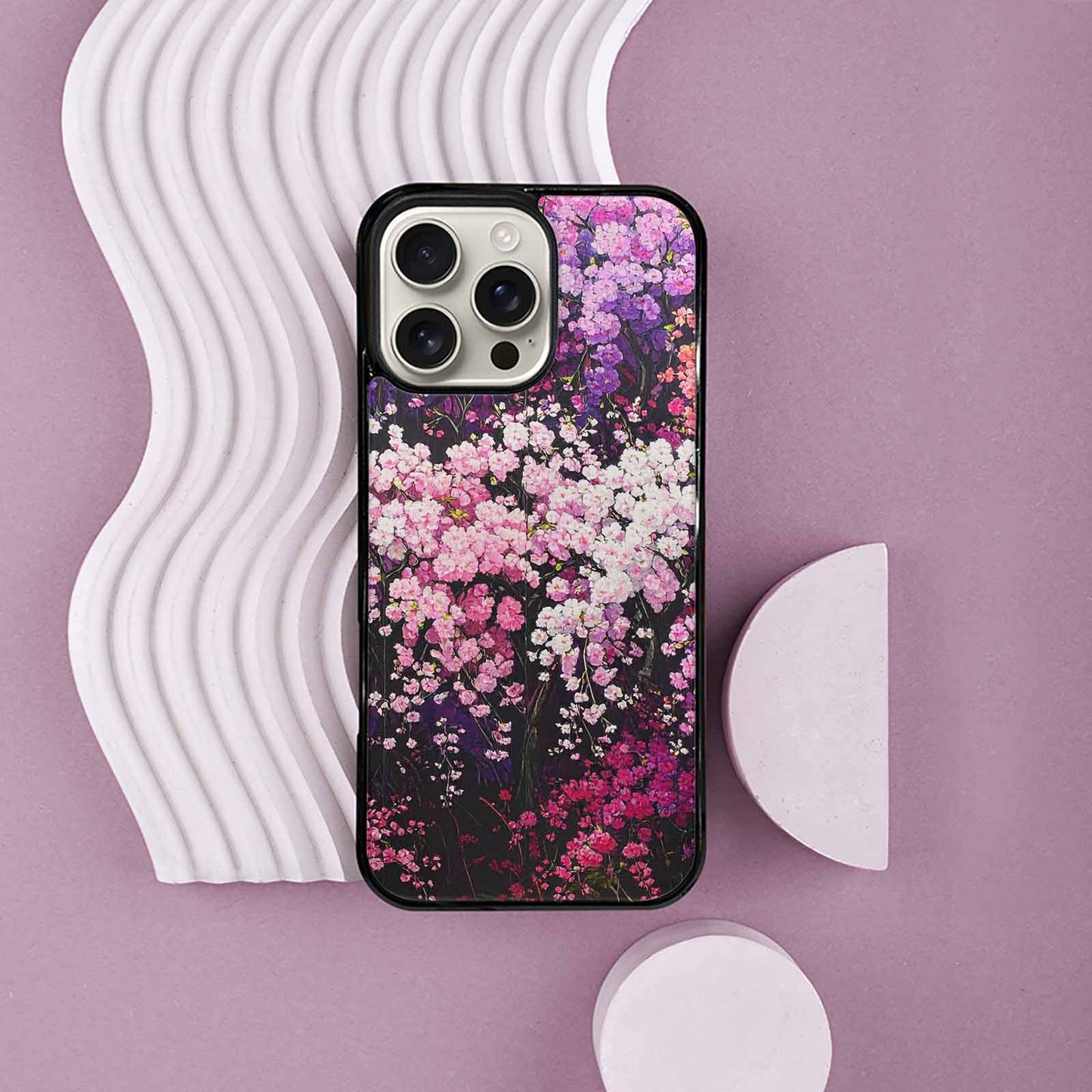 iPhone 16 Pro Max Case — Cherry Blossom Branch Cherry Blossom Branches, Custom Designed Case Cover