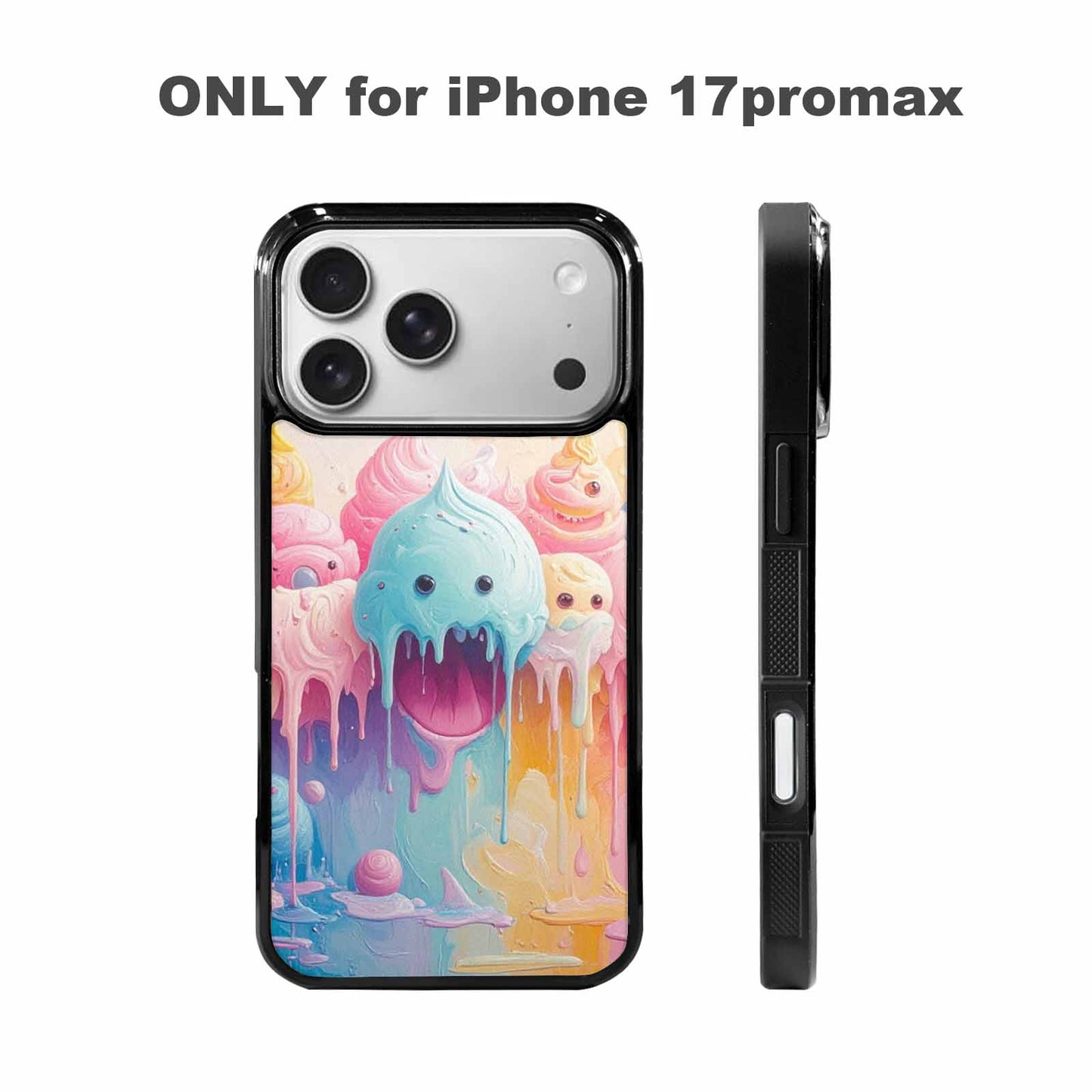 iPhone 17 Pro Max Case — Seamless Repeating Pattern Of Original Art, Custom Print Case Cover