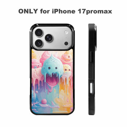iPhone 17 Pro Max Case — Seamless Repeating Pattern Of Original Art, Custom Print Case Cover