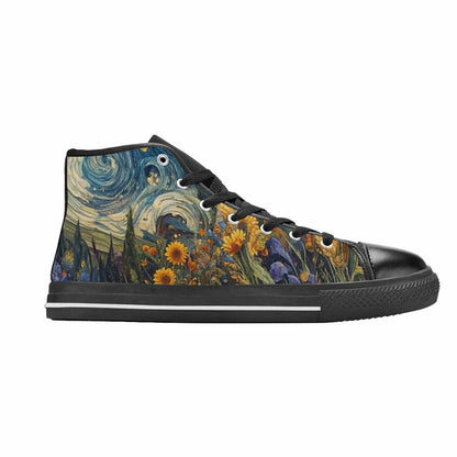 MEN'S Blend All Versions High Top Canvas Grunge Custom Sneakers