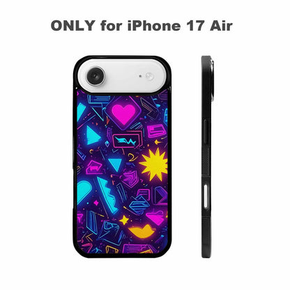 iPhone 17 Air Case — Retro Motif Retro Motifs Bop Retro, Custom Designed Case Cover