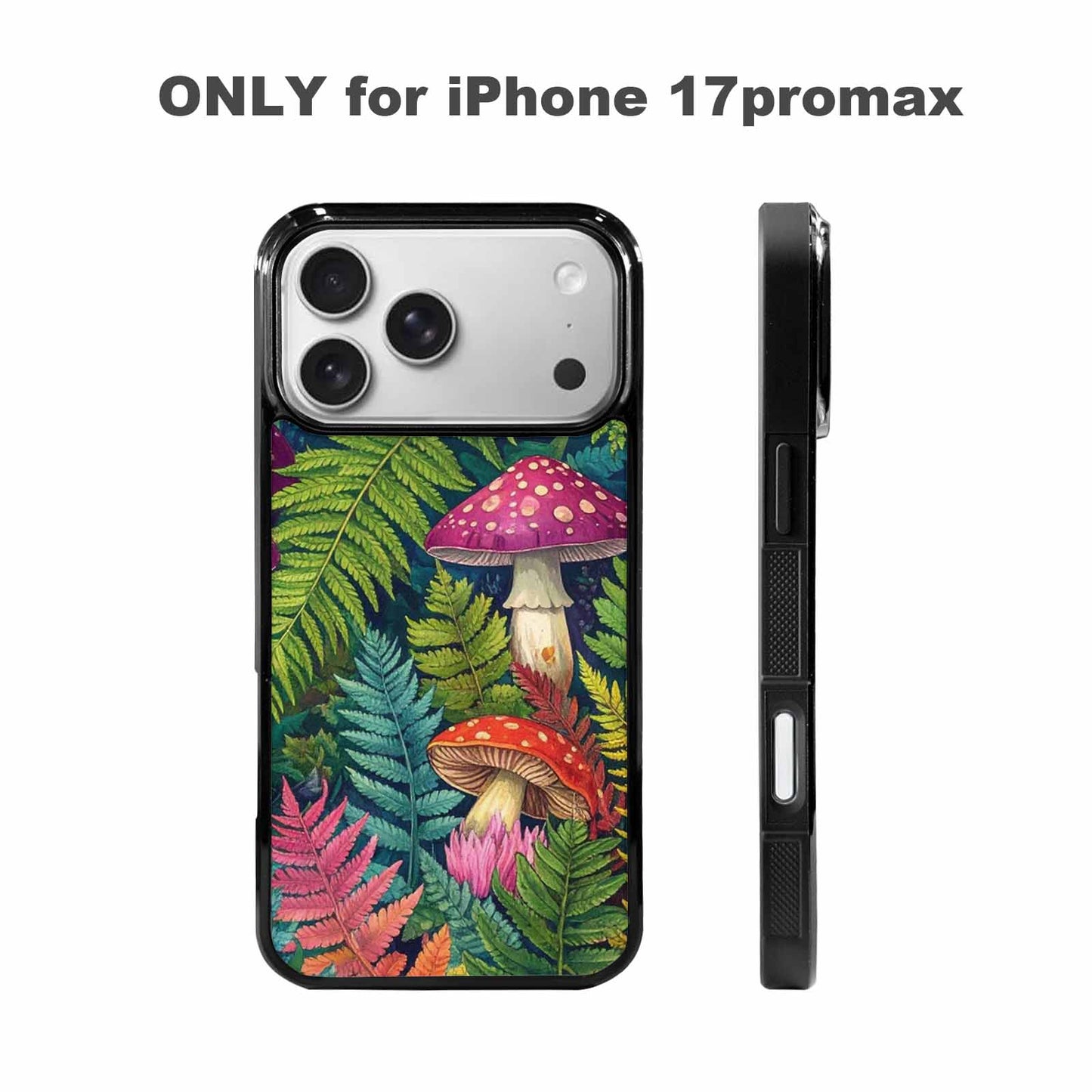 iPhone 17 Pro Max Case — Mushrooms Botanicalmushrooms P Opk Floral, Original Design Phone Case