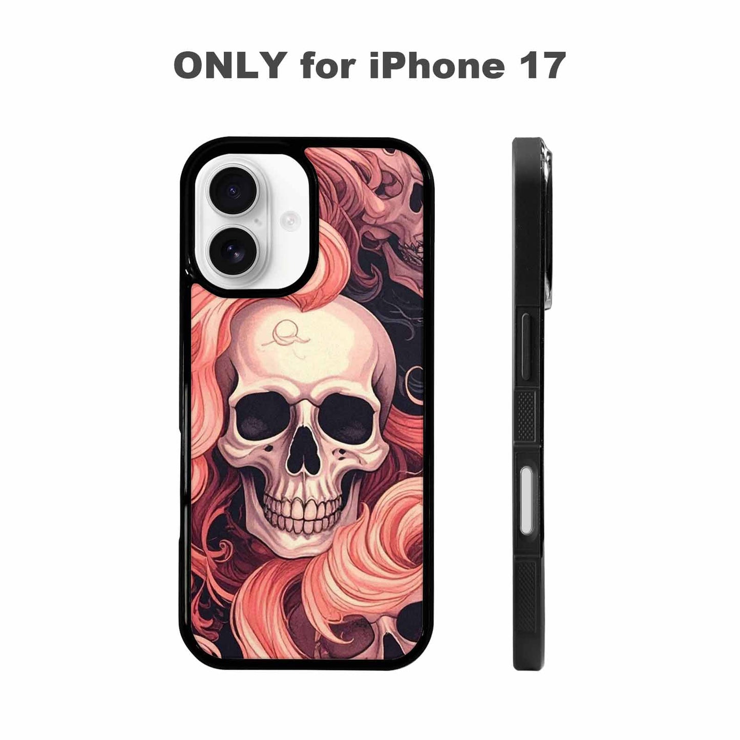 iPhone 17 Case — Skull Dark Art Gothic Print Gothic, Original Design Phone Case