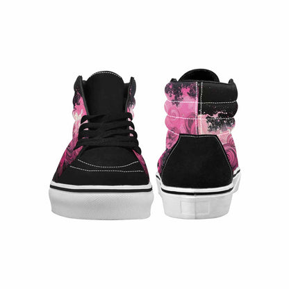 MEN'S Van Gogh Swirl High Top Canvas Wallpaper Art Custom Sneakers