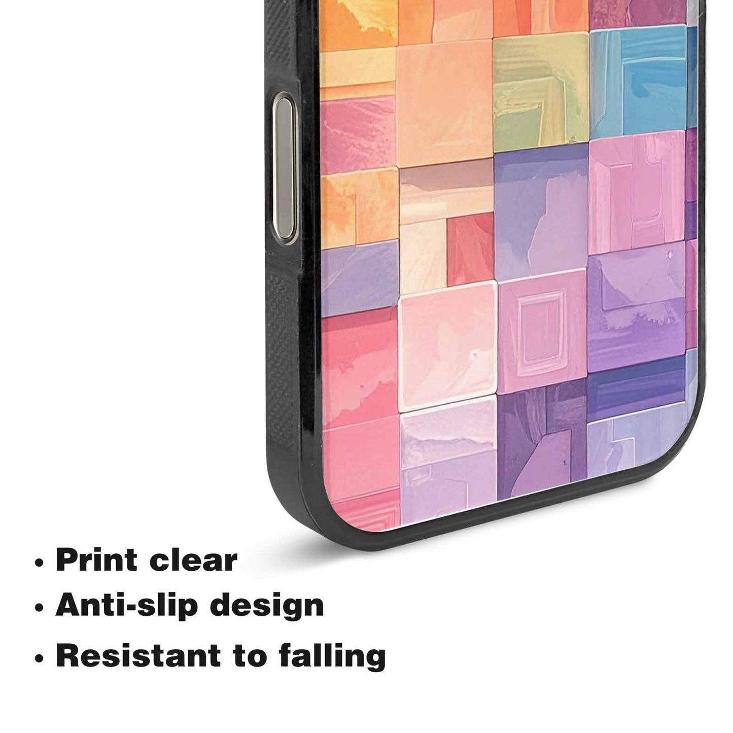 iPhone 15 Pro Max Case — Color Gradient Fade Pattern Hundreds Of, Custom Print Case Cover