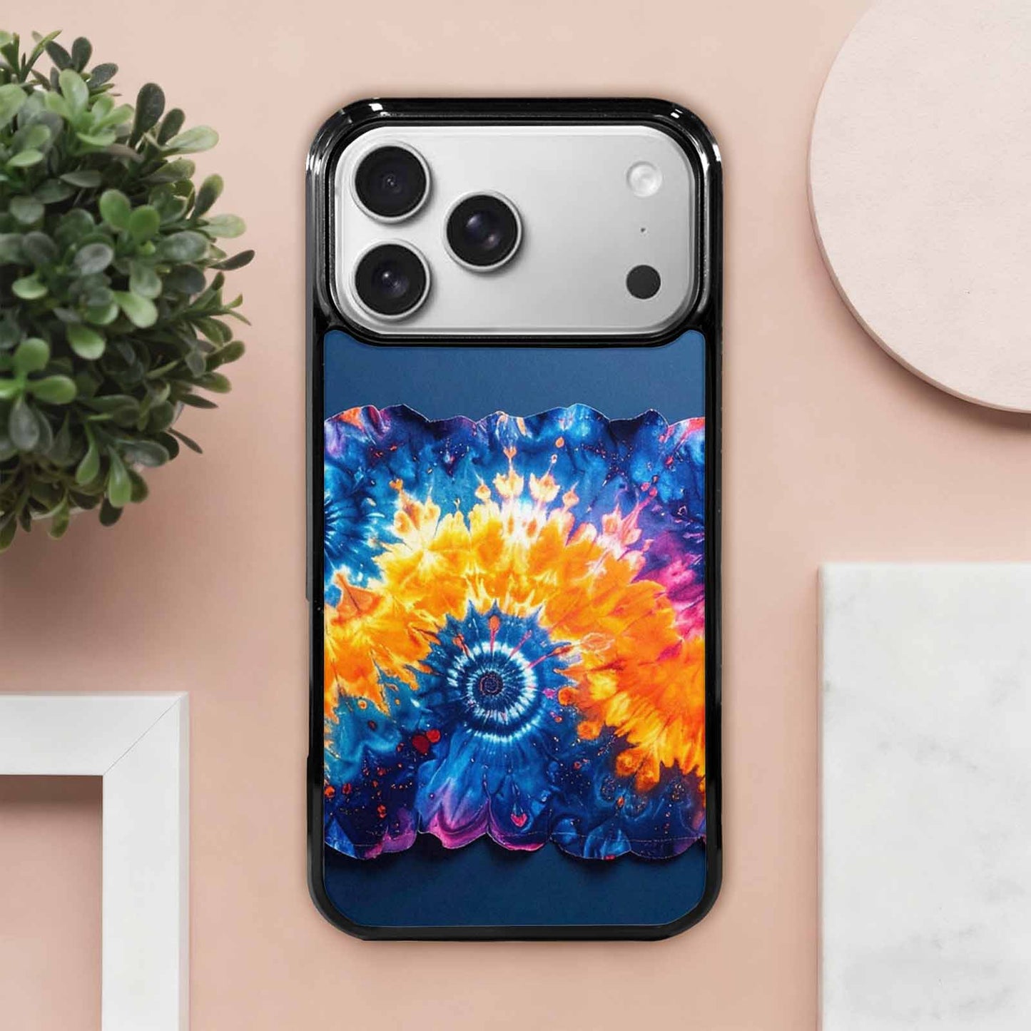 iPhone 17 Pro Max Case — Tie Dye Mixed Style Custom Tie, Customized Protective Case