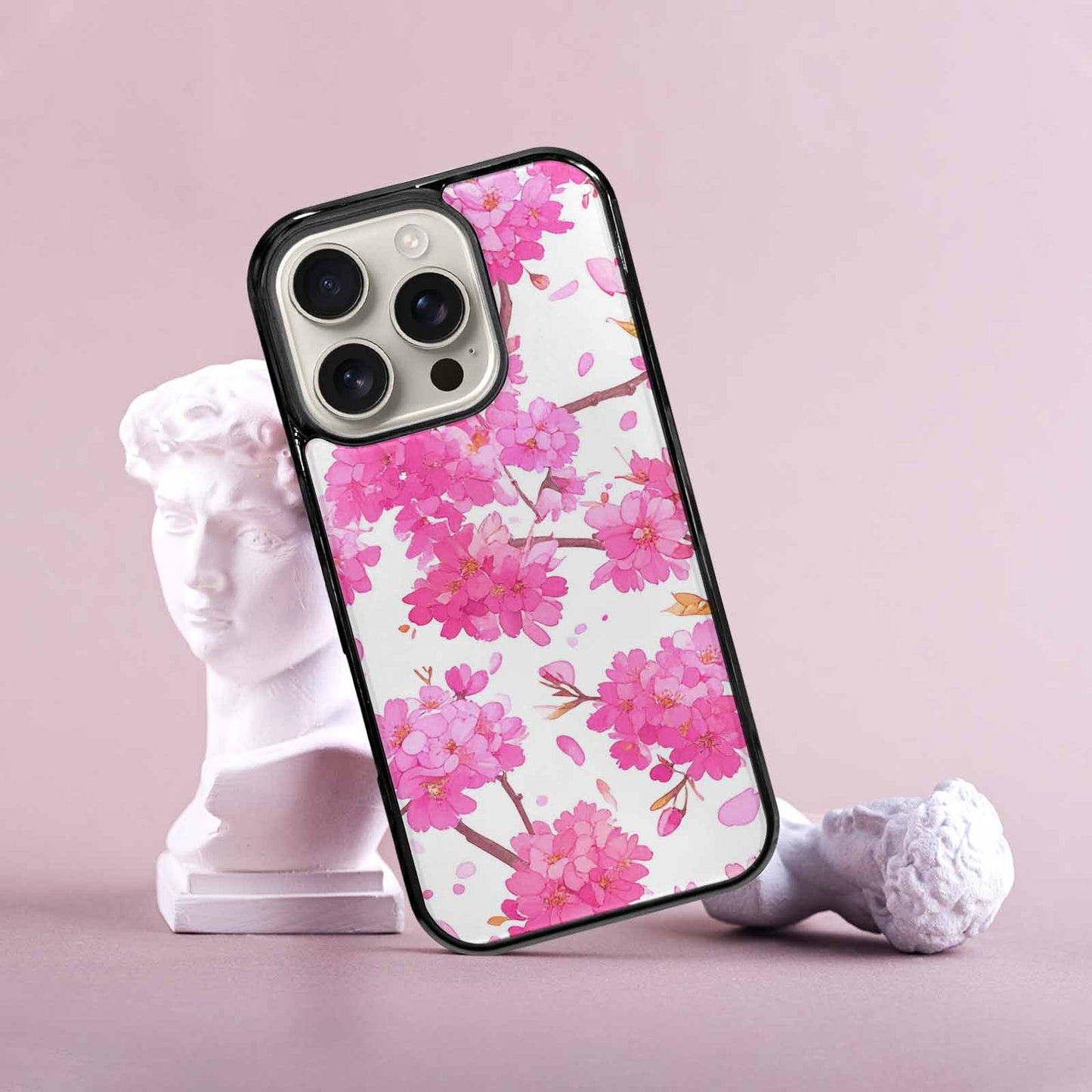 iPhone 16 Pro Case — Cherry Blossom Branch Cherry Blo, Personalized Phone Case