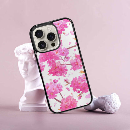 iPhone 16 Pro Case — Cherry Blossom Branch Cherry Blo, Personalized Phone Case